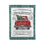Tartan Blanket Vintage Red Truck with Christmas Tree Family Scottish Clan Inglis Ancient plaid blanket, red plaid blanket, buffalo plaid blanket, green plaid blanket, plaid fleece blanket, blue plaid blanket, red tartan blanket, tartan plaid blanket, black and white plaid blanket, , christmas plaid blanket, orange plaid blanket, tartan plaid throw blanket, pink plaid blanket, brown plaid blanket, buffalo check blanket