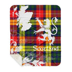 Sherpa Blanket - Tartan Blanket Thistle and Lion Scottish Clan Masterton Bcn Plaid Blanket, plaid sherpa blanket queen,purple sherpa blanket,queen sherpa blanket,queen size sherpa blanket,red sherpa blanket,scottish tartan blankets,sherpa blanket,sherpa christmas blanket