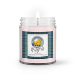 Soy Wax Candle - Buffalo Plaid Candle Clan Badge Campbell Ancient Tartan Plaid Soy Wax Candle, oil candle, candle handmade, wax candle, soy wax, nature wax, natural soy wax, natural soy candles, natural candle