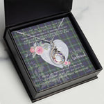 Rising Phoenix Necklace - Valentine Necklace Clan Campbell Argyll Modern Tartan Gift for Girlfriend, Gift for My Wife Rising Phoenix Necklace