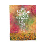 Scotstee Shop - Scotstee Shop Blanket Astronaut Bicycle Sunflower Hippie Fleece Blanket