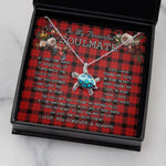 Sea Turtle Necklace To My Beautiful Soulmate Necklace In Your Eyes I Have Found My Home Clan Ewing Tartan Blue Turtle Necklace