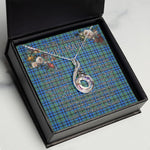 To My Beautiful Soulmate Necklace In Your Eyes I Have Found My Home Clan Keith Tartan Rising Phoenix Necklace