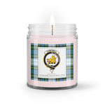 Soy Wax Candle - Buffalo Plaid Candle Clan Crest Badge Campbell Dress Tartan Plaid Soy Wax Candle, oil candle, candle handmade, wax candle, soy wax, nature wax, natural soy wax, natural soy candles, natural candle