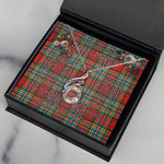 To My Beautiful Soulmate Necklace In Your Eyes I Have Found My Home Clan Chattan Modern Tartan Rising Phoenix Necklace