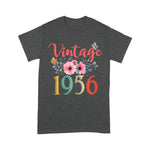Womens Vintage 1956 Birthday Shirt Floral Funny 65th Birthday Gifts Awesome Since 1956 Birthday Shirt - Scotstee Shop