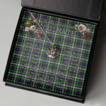 To My Beautiful Soulmate Necklace In Your Eyes I Have Found My Home Clan Farquharson Tartan Crown Pendant Necklace