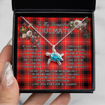Sea Turtle Necklace To My Beautiful Soulmate Necklace In Your Eyes I Have Found My Home Clan MacIntyre Modern Tartan Blue Turtle Necklace, Valentine Necklace Gift for Girlfriend Clan Mitchell Ancient Tartan Sunflower Pendant Necklace, Scottish Tartan Jewelry, valentine necklace, necklace girlfriend, necklace for wife, cute necklaces for girlfriend, jewelry for girlfriend, to my soulmate necklace, to my future wife necklace