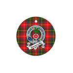 Scotstee Shop - Somerville Scottish Clan Badge Plaid Ornament Gift. Christmas Tree Ornament Somerville Clan Tartan Ornament Great Christmas Ornaments Gift