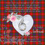 Rising Phoenix Necklace - Valentine Necklace Clan Fraser Tartan Gift for Girlfriend, Gift for My Wife Rising Phoenix Necklace