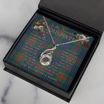 To My Beautiful Soulmate Necklace In Your Eyes I Have Found My Home Clan Aiton Ancient Tartan Rising Phoenix Necklace