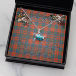 Sea Turtle Necklace To My Beautiful Soulmate Necklace In Your Eyes I Have Found My Home Clan Robertson Ancient Tartan Blue Turtle Necklace