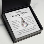 Rising Phoenix Necklace - To My Loving Mom - Your Warmth Gve Me Comfort Mother's Day Gift Necklace Form Daughter