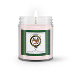 Soy Wax Candle - Buffalo Plaid Candle Clan Crest Badge Agnew Hunting Tartan Plaid Soy Wax Candle, oil candle, candle handmade, wax candle, soy wax, nature wax, natural soy wax, natural soy candles, natural candle