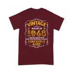 Vintage Made In 1948 Years Old Birthday Gift Birthday Shirt Made in 1948 T Shirt - Scotstee Shop