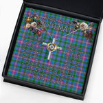 To My Beautiful Soulmate Necklace In Your Eyes I Have Found My Home Clan Ralston Tartan Cross Dancing Necklace