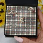 To My Beautiful Soulmate Necklace In Your Eyes I Have Found My Home Clan Stewart Dress Ancient Tartan Wishbone Dancing Necklace