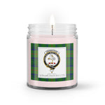 Soy Wax Candle - Buffalo Plaid Candle Clan Crest Badge Cranstoun Hunting Tartan Plaid Soy Wax Candle, oil candle, candle handmade, wax candle, soy wax, nature wax, natural soy wax, natural soy candles, natural candle