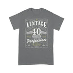 Vintage 40th Birthday Top For Him 1981 Aged To Perfection Birthday Shirt Funny 40th Birthday T Shirts - Scotstee Shop
