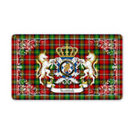 Doormat - Welcome Mat Scottish Fullerton Tartan Door Mat, Plaid Doormat