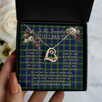 To My Beautiful Soulmate Necklace In Your Eyes I Have Found My Home Clan Meldrum Tartan Forever Love Necklace