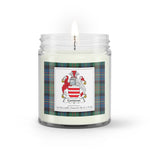 Soy Wax Candle - Buffalo Plaid Candle Cameron of Erracht Ancient Family Crest Tartan Plaid Soy Wax Candle, oil candle, candle handmade, wax candle, soy wax, nature wax, natural soy wax, natural soy candles, natural candle