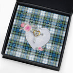 Gift For My Beautiful Girlfriend Necklace Valentine Necklace Clan Campbell Dress Ancient Tartan Cross Dancing Necklace Scottish Tartan Jewelry