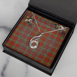 To My Beautiful Soulmate Necklace In Your Eyes I Have Found My Home Clan Langlands Tartan Rising Phoenix Necklace