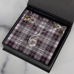 To My Beautiful Soulmate Necklace In Your Eyes I Have Found My Home Clan MacPherson Hunting Modern Tartan Rising Phoenix Necklace