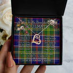 To My Beautiful Soulmate Necklace In Your Eyes I Have Found My Home Clan Whitelaw Modern Tartan Forever Love Necklace