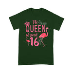 Sweet Sixteen Birthday Party Gift I Sweet 16 Flamingo Birthday Shirt - Scotstee Shop