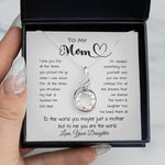 Rising Phoenix Necklace - To My Mom - To The World You Maybe Just A Mother But To Me You Are The World Mother's Day Necklace
