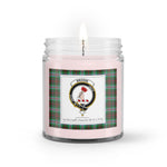 Soy Wax Candle - Buffalo Plaid Candle Clan Crest Badge Brodie Modern Tartan Plaid Soy Wax Candle, oil candle, candle handmade, wax candle, soy wax, nature wax, natural soy wax, natural soy candles, natural candle