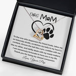 Love Dancing Necklace - Mom Necklace - To My Dog Mom - Love You Always And Forever - Mother's Day Gift