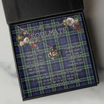 To My Beautiful Soulmate Necklace In Your Eyes I Have Found My Home Clan Arbuthnott Tartan Crown Pendant Necklace