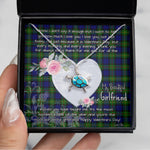 Sea Turtle Necklace Gift for My Beautiful Girlfriend Valentines Necklace Clan MacEwen Tartan Blue Turtle Necklace, Valentine Necklace Gift for Girlfriend Clan Mitchell Ancient Tartan Sunflower Pendant Necklace, Scottish Tartan Jewelry, valentine necklace, necklace girlfriend, necklace for wife, cute necklaces for girlfriend, jewelry for girlfriend, to my soulmate necklace, to my future wife necklace