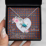 Sea Turtle Necklace Gift for My Beautiful Girlfriend Valentines Necklace Clan Fraser of Lovat Tartan Blue Turtle Necklace, Valentine Necklace Gift for Girlfriend Clan Mitchell Ancient Tartan Sunflower Pendant Necklace, Scottish Tartan Jewelry, valentine necklace, necklace girlfriend, necklace for wife, cute necklaces for girlfriend, jewelry for girlfriend, to my soulmate necklace, to my future wife necklace