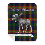 Scotstee Shop Plaid Tartan Blanket With Moose Clan Clelland Plaid Blanket, plaid blanket australia,plaid blanket canada,plaid christmas blanket,plaid fleece sherpa blanket,plaid sherpa blanket canada,plaid sherpa blanket lipstick,plaid sherpa blanket pink,plaid sherpa blanket queen