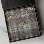 To My Beautiful Soulmate Necklace In Your Eyes I Have Found My Home Clan MacAndrew Tartan Crown Pendant Necklace