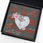 Gift For My Beautiful Girlfriend Necklace Valentine Necklace Clan Matheson Ancient Tartan Cross Dancing Necklace Scottish Tartan Jewelry