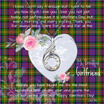 Rising Phoenix Necklace - Valentine Necklace Clan Carnegie Tartan Gift for Girlfriend, Gift for My Wife Rising Phoenix Necklace