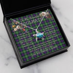 Sea Turtle Necklace To My Beautiful Soulmate Necklace In Your Eyes I Have Found My Home Clan Swinton Tartan Blue Turtle Necklace