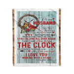 Scotstee Shop - Fleece Blanket - Customized Gift, To My Husband Letter Fleece Blanket