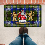 Doormat - Tartan Door Mat The Family Dawson Welcome Mat, Plaid Doormat Scottish