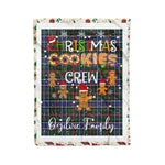Personalized Gift Tartan Plaid Blanket Clan Ogilvie Hunting Modern With Christmas Cookie Baking Crew Christmas Gift Blanket, Plaid Blanket, Christmas Fleece Blanket, Christmas Blanket, Tartan Blanket, Scottish Blanket, Scotland Blanket, Family Name Blanket, Custom Blanket, Personalized Blanket