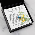Opal Turtle Necklace - Mother-In-Law Necklace, Thank You To Mother-In-Law Necklace Gift