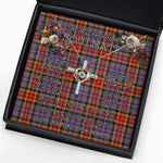 To My Beautiful Soulmate Necklace In Your Eyes I Have Found My Home Clan Dalrymple Orginal Tartan Cross Dancing Necklace