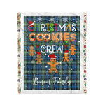 Personalized Gift Tartan Plaid Blanket Clan Lamont Ancient With Christmas Cookie Baking Crew Christmas Gift Blanket, Plaid Blanket, Christmas Fleece Blanket, Christmas Blanket, Tartan Blanket, Scottish Blanket, Scotland Blanket, Family Name Blanket, Custom Blanket, Personalized Blanket