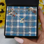To My Beautiful Soulmate Necklace In Your Eyes I Have Found My Home Clan Strathclyde Tartan Wishbone Dancing Necklace