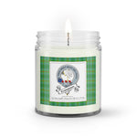 Soy Wax Candle - Buffalo Plaid Candle Clan Badge Cranstoun Ancient Tartan Plaid Soy Wax Candle, oil candle, candle handmade, wax candle, soy wax, nature wax, natural soy wax, natural soy candles, natural candle